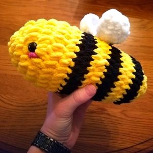 Handmade Bumble Bee stuffy- Large